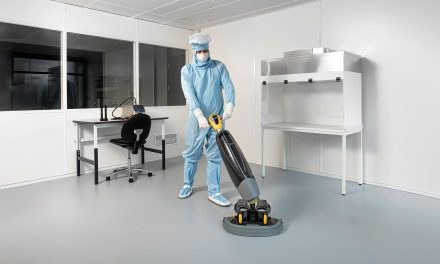 World’s-first battery-powered cleanroom floor cleaning range:   the SAFE-T product family transforms contamination control