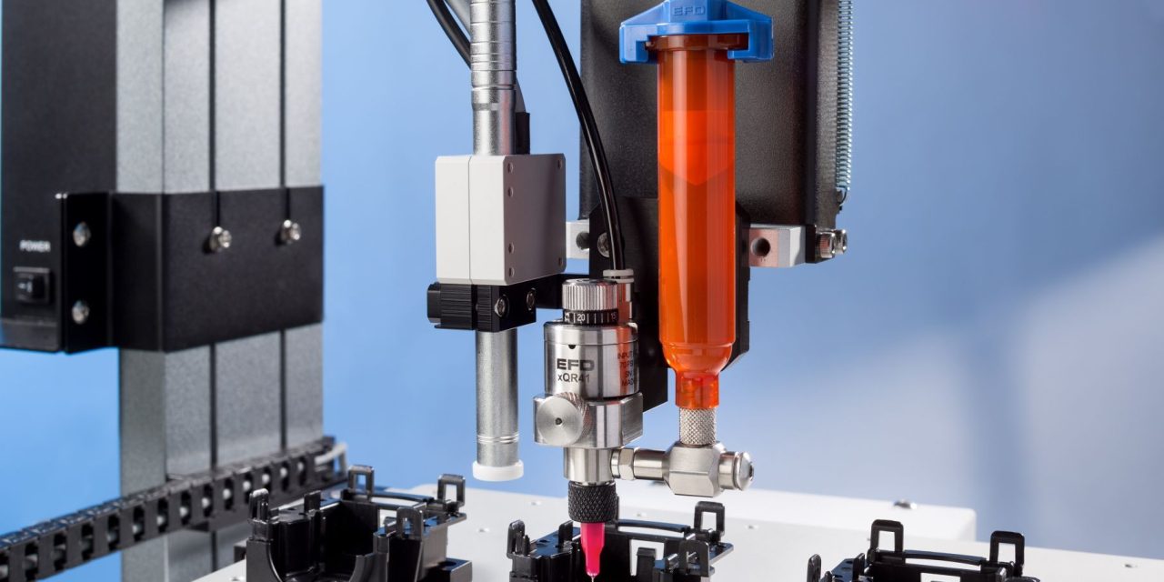 Micro dispensing of fluids with xQR41V Needle Valve