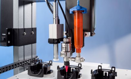 Micro dispensing of fluids with xQR41V Needle Valve