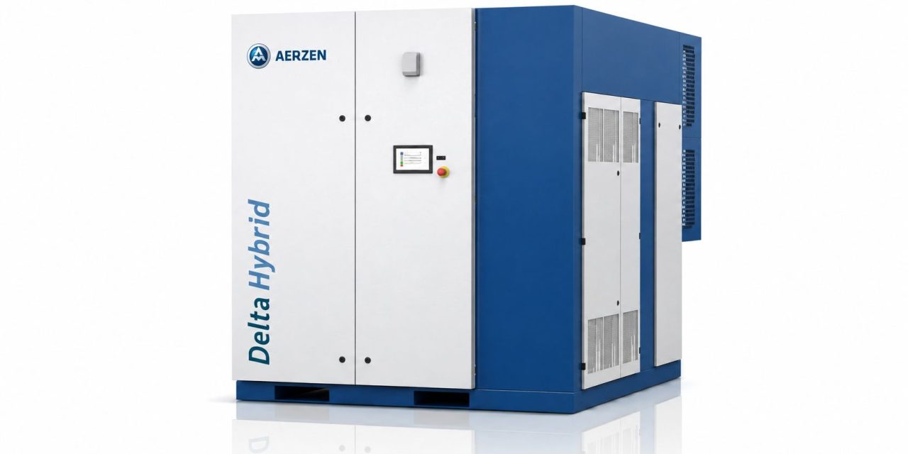 AERZEN is expanding its screw blower portfolio with new Delta Hybrid sizes D100S and D120S