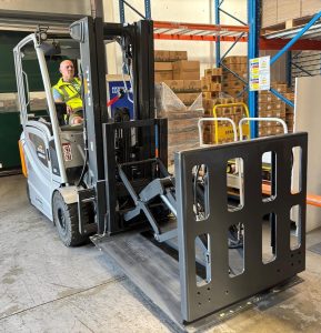 B&B Attachments helps Ahmad Tea maximise container capacity with Push Pull solution