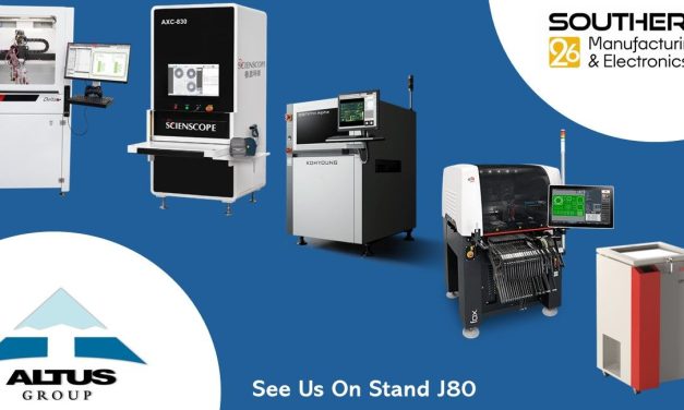 Altus to showcase advanced manufacturing solutions at Southern Manufacturing & Electronics 2026
