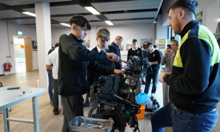 Recognising future talent: Combilift gives future engineers a lift