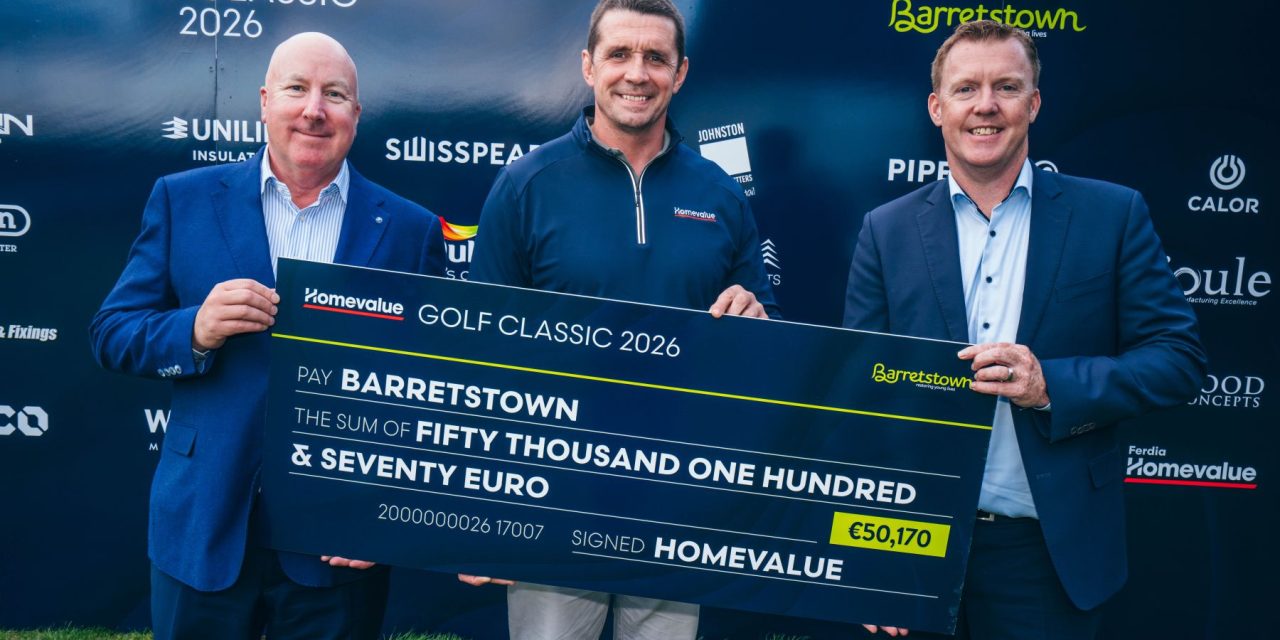Homevalue annual Golf Classic raises over €50,000 for Barretstown