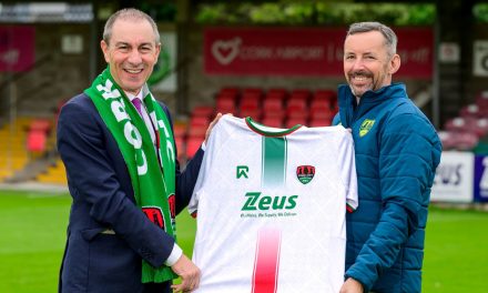 Zeus Packaging extends Cork City FC sponsorship, strengthening ties between global brand and local club