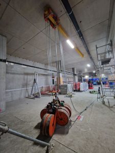 Construction project presses home the advantage of using Hoist & Winch 